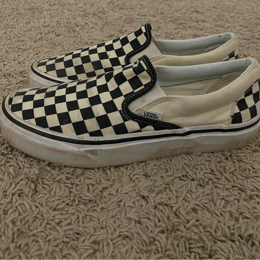 Checkered Vans